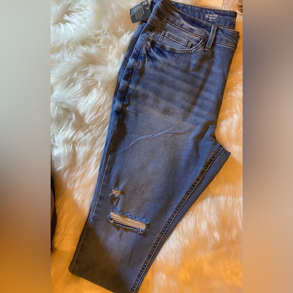 a.n.a. A New Approach Women High-Rise Jegging - Picture 2 of 6